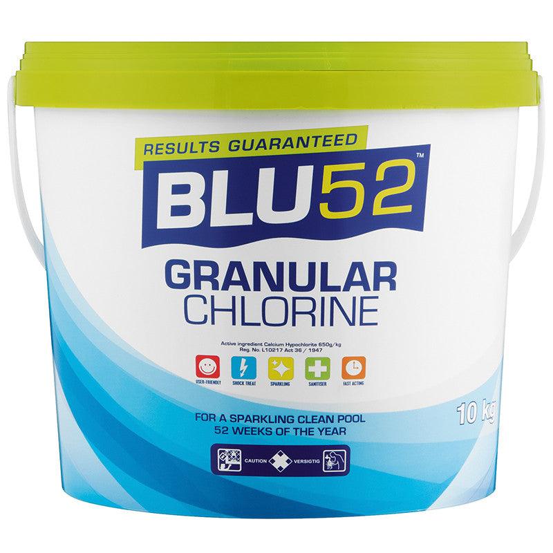 Blu52 Granular Chlorine 10 Kg - Livestainable.co.za