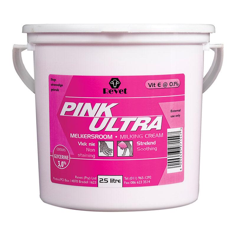 Revet Milking Cream Pink Ultra 2.5 L - Livestainable.co.za