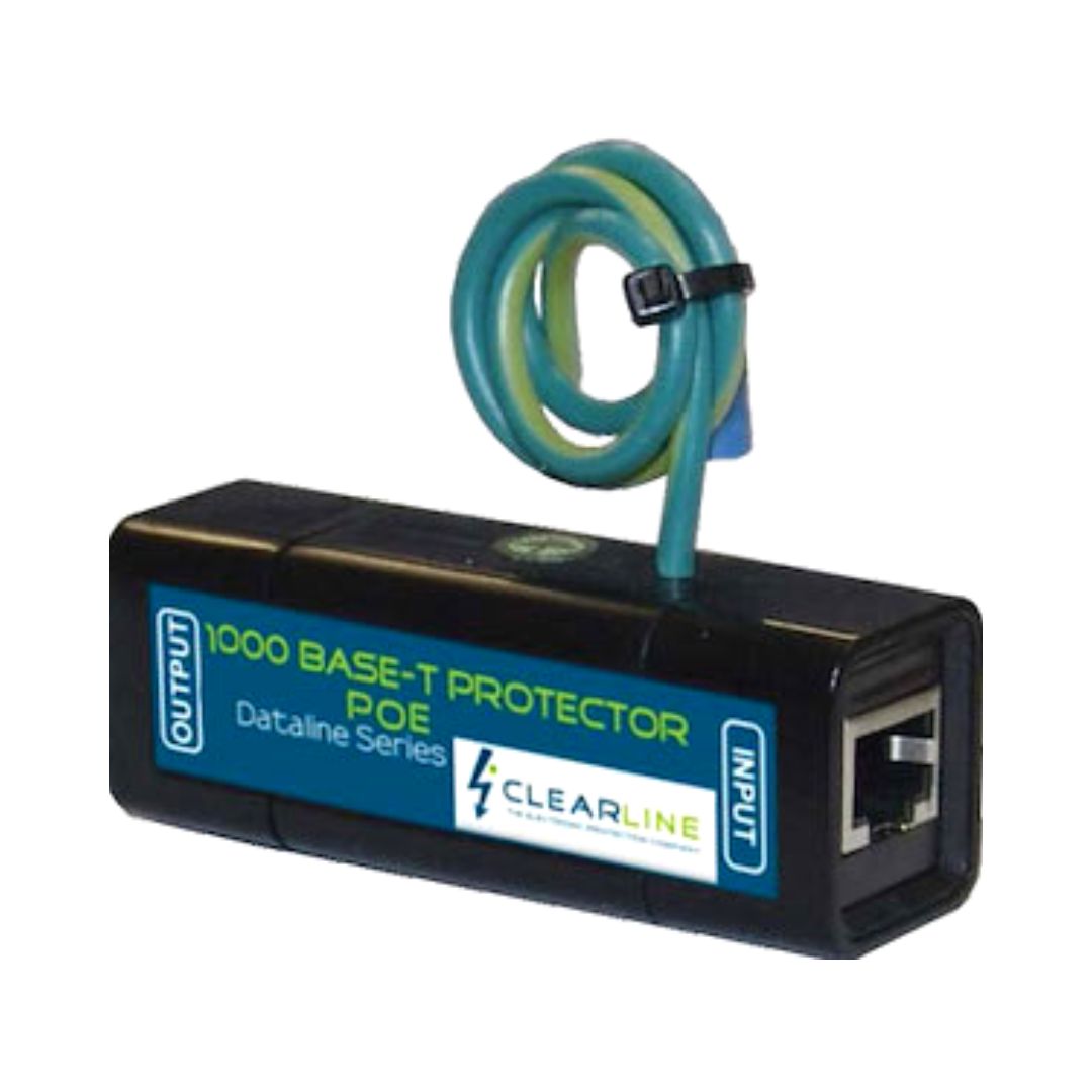 Clearline Single 1000 Base & POE Surge Protector - IP