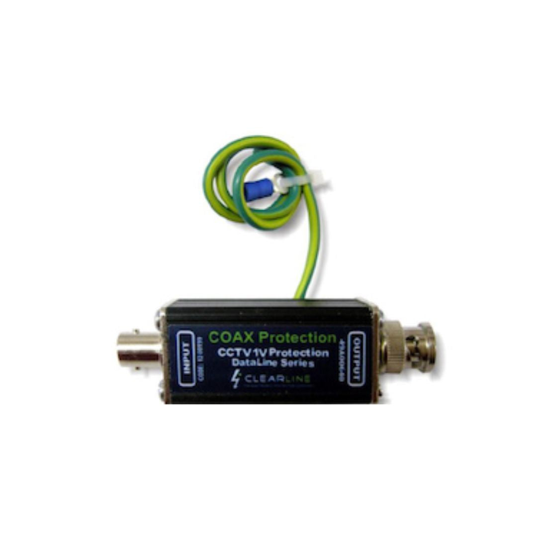 Clearline Single CO-AX Inline Surge Protection -  HD, CVI