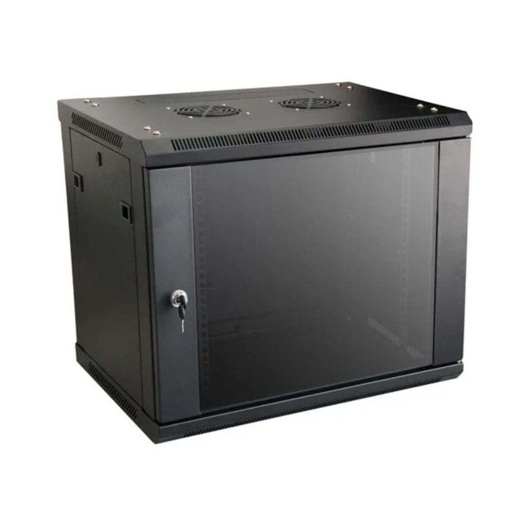 Wallbox 9U Mountable Swing Frame INCL. 200MM Collar EXCL. Fan