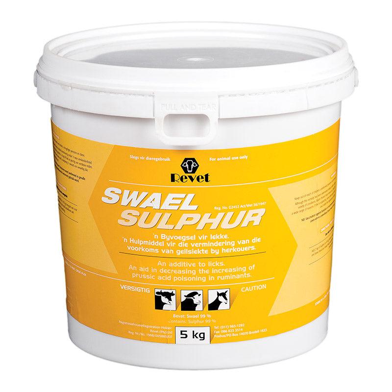 Revet Swael Sulphur 5 Kg - Livestainable.co.za