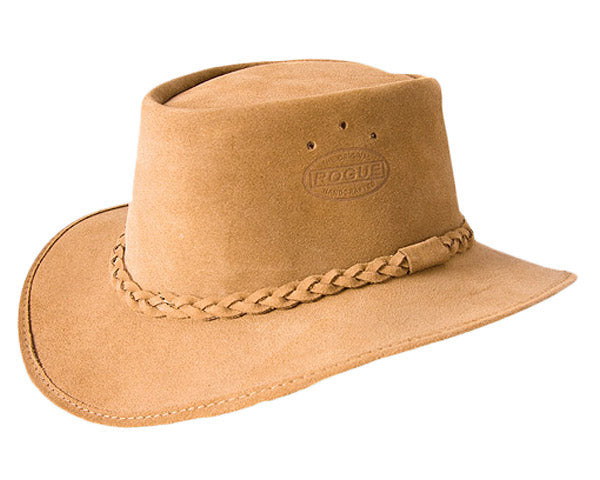 Rogue Hat Original Bush Suede Khaki S