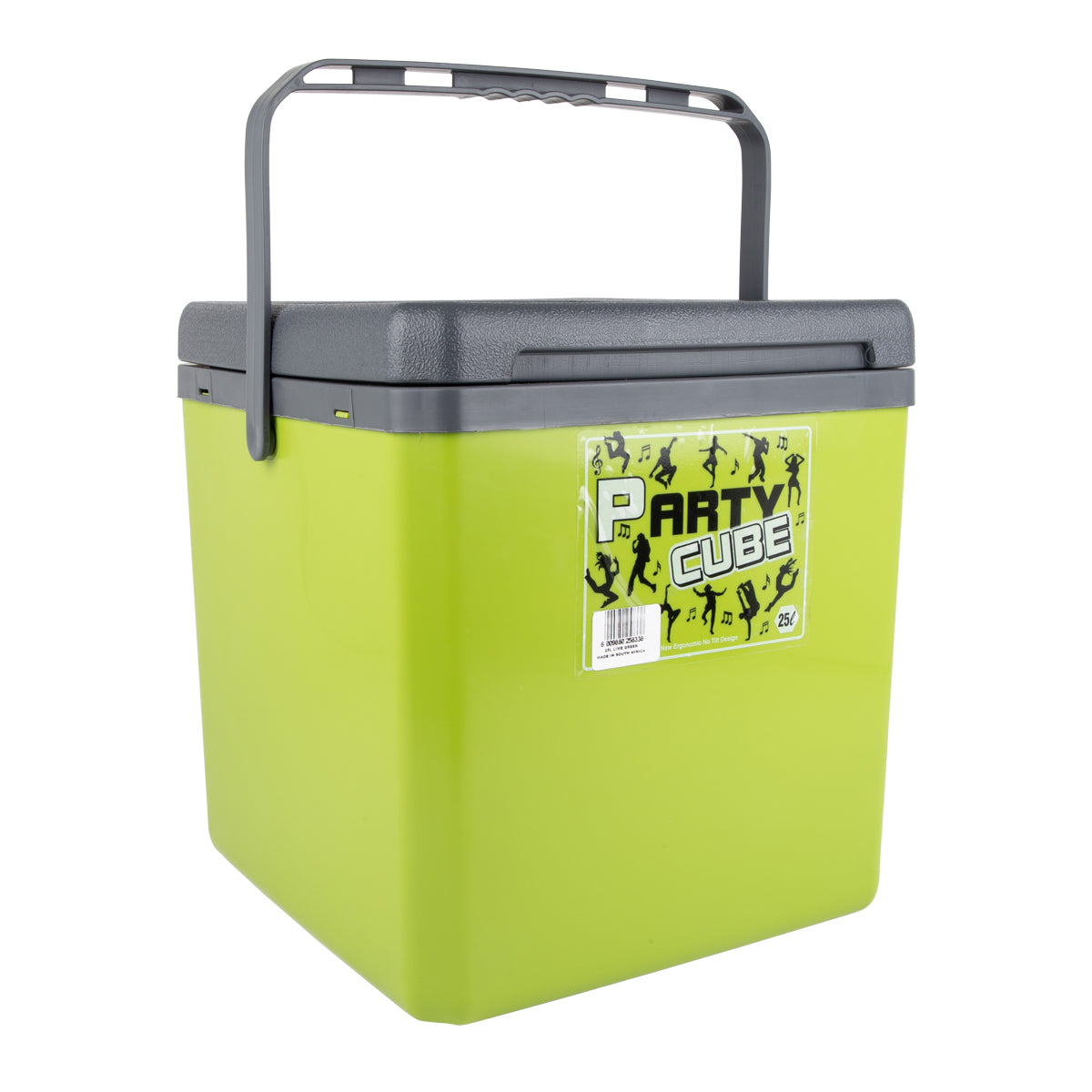 Party Cube Cooler Box 25 L Lime