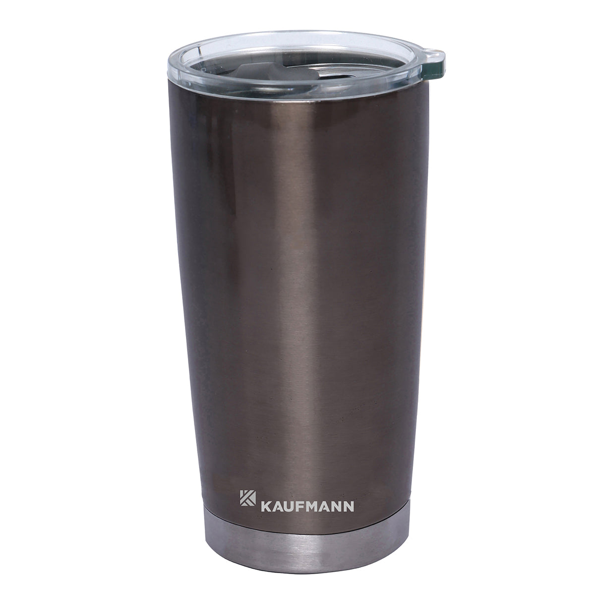 Kaufmann Tumbler Double Wall With Lid Grey 500 Ml