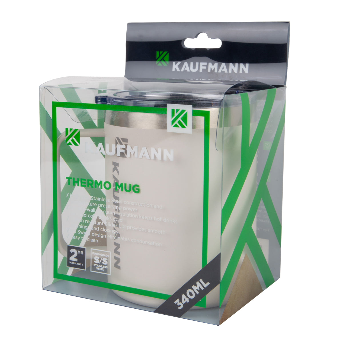 Kaufmann Thermo Mug White 340 Ml