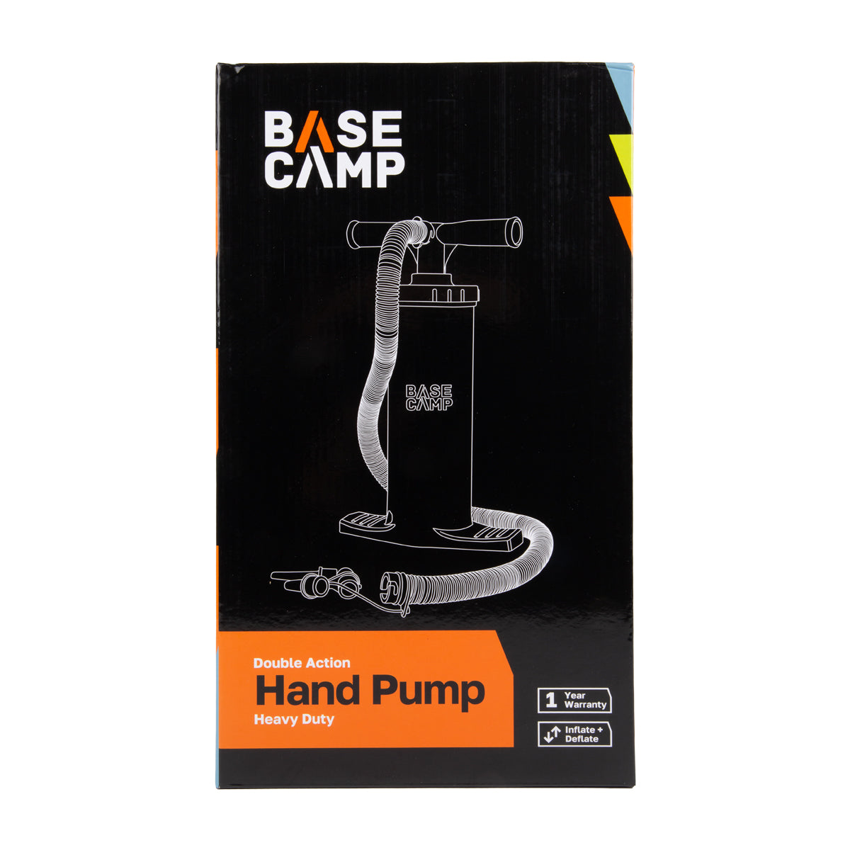 Basecamp Heavy Duty Double Action Hand Pump