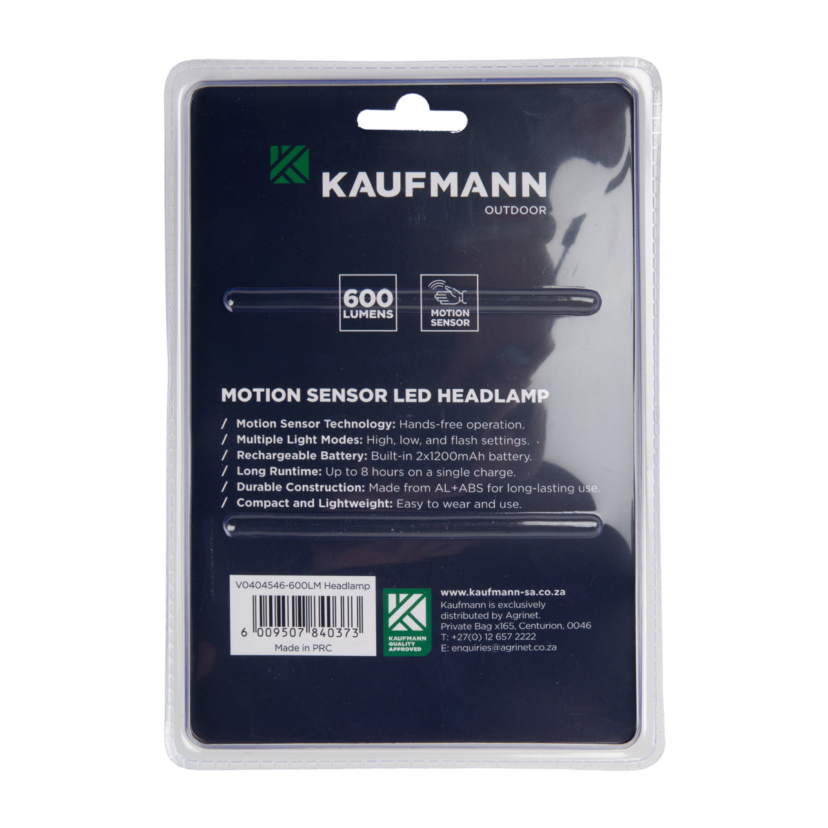 Kaufmann 600 Lumen P50 Led Headlamp