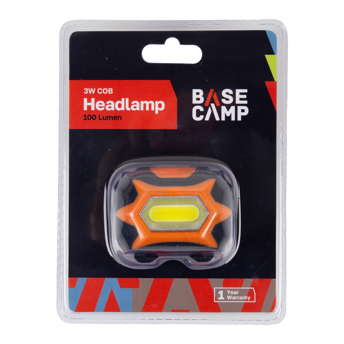 Basecamp 100 Lumen 3 W Cob Headlamp