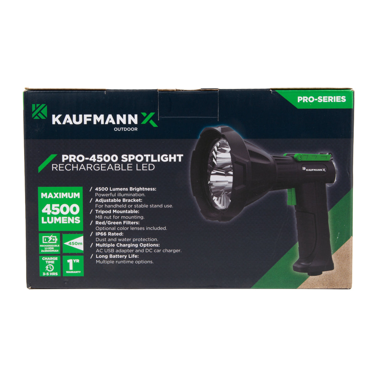 Kaufmann X 4500 Lumen Spotlight