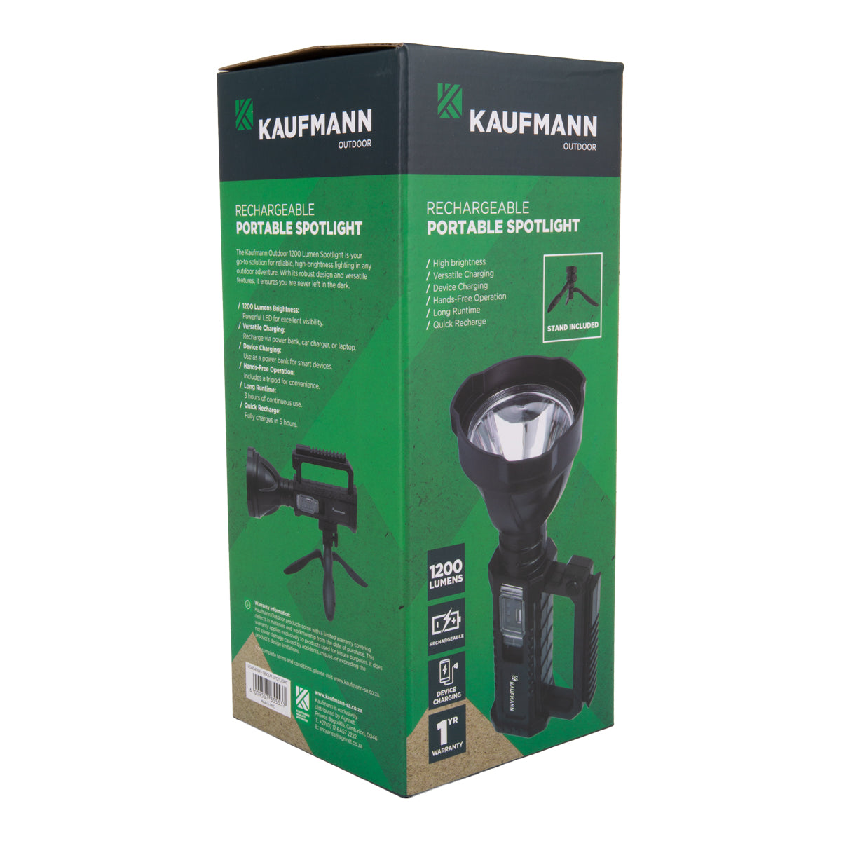 Kaufmann 1200 Lumen Portable Spotlight