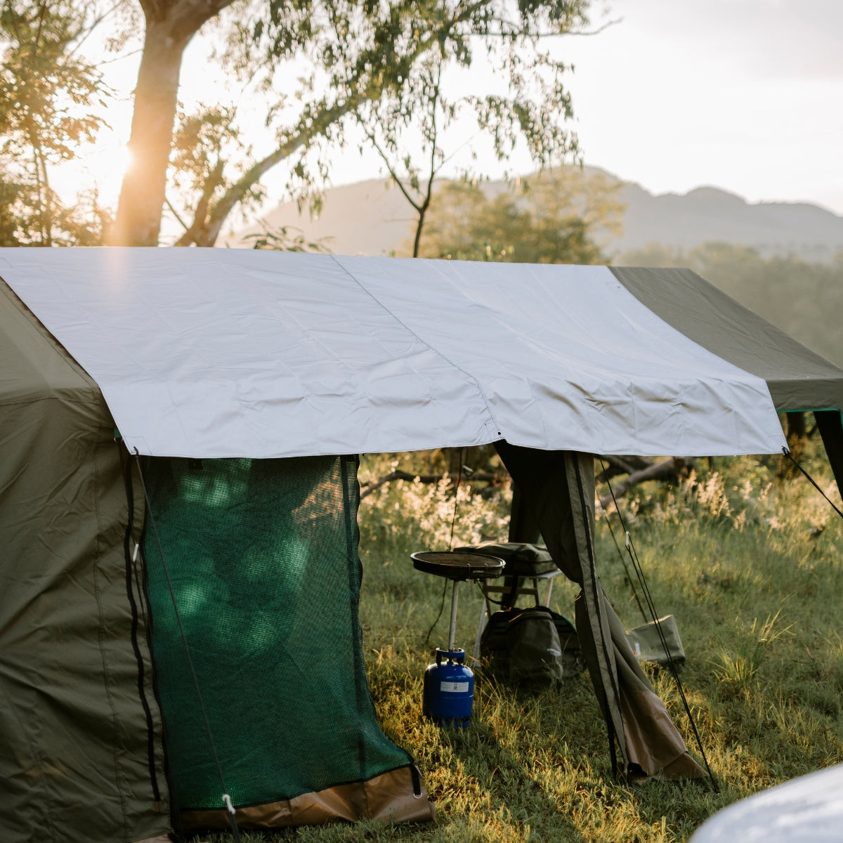 Kaufmann X Afri Canvas Heat Deflecting Tarp 3 Mx3.6