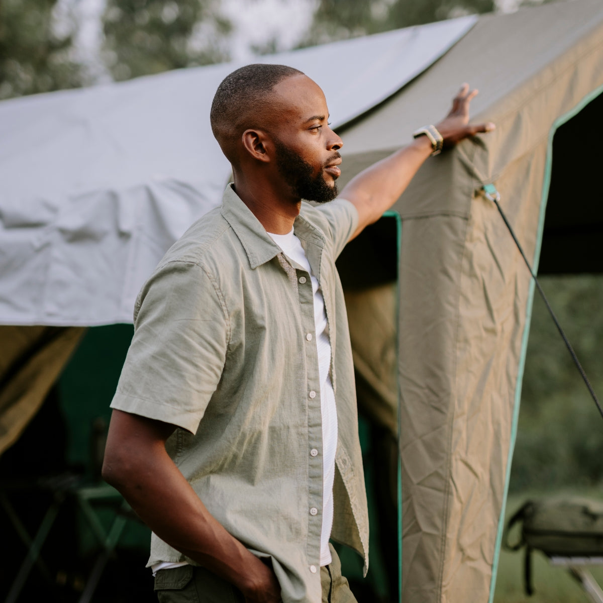 Kaufmann X Afri Canvas Heat Deflecting Tarp 3 Mx3.6