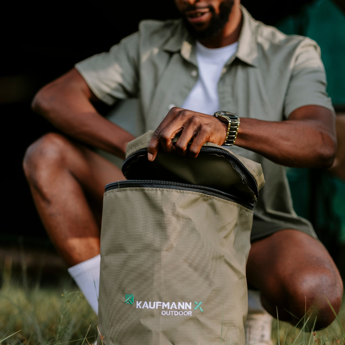 Kaufmann X Afri Canvas Gas Cylinder Bag 5 Kg