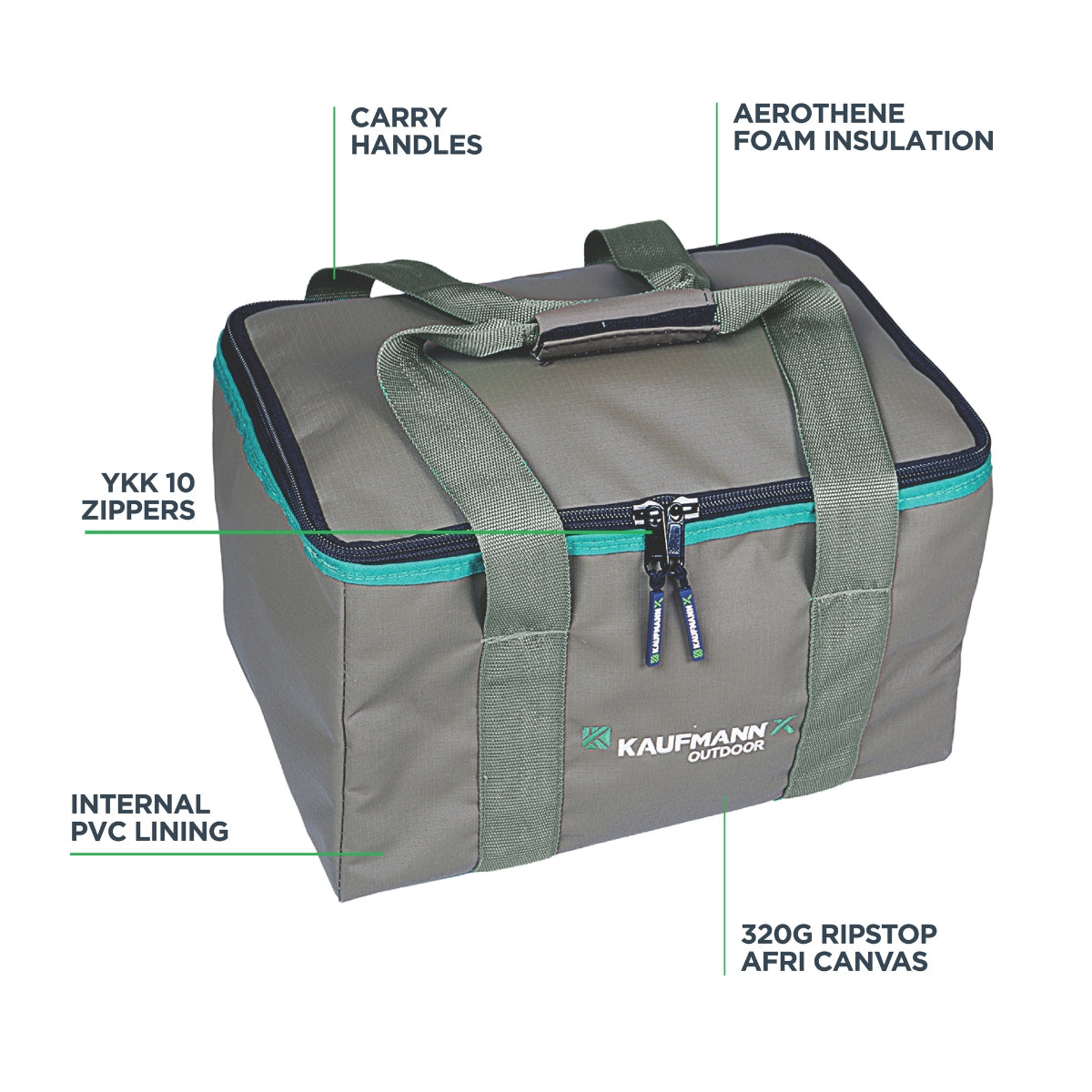 Kaufmann X Afri Canvas Soft Cooler 24 Can