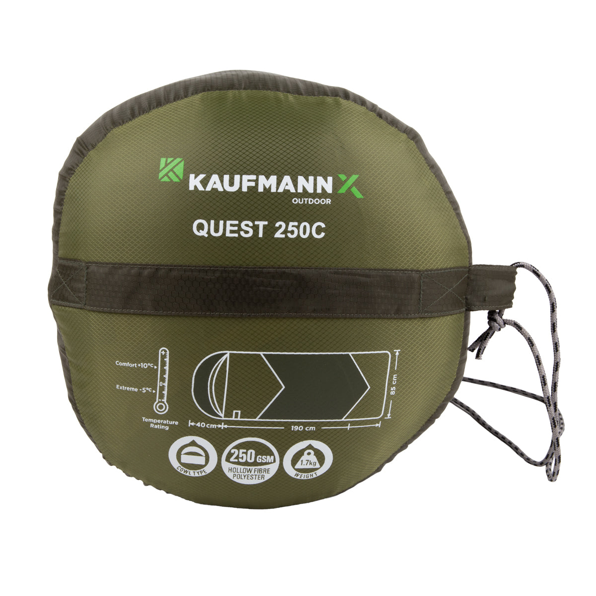 Kaufmann X Sleeping Bag Quest 250 C