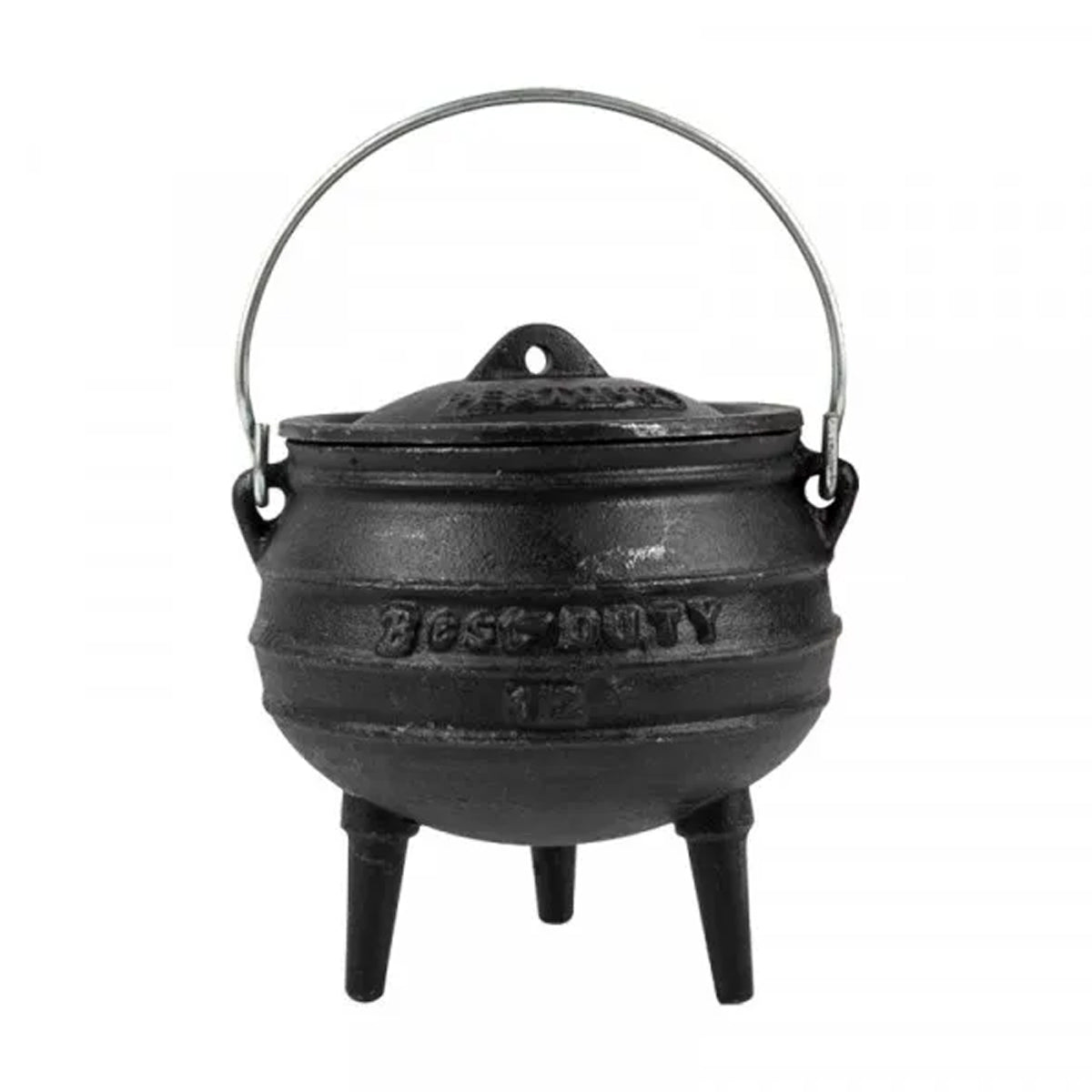 Bestduty Pot 3 Leg Oil Cured C/I No.1/2 1.2 L 3.0 Kg