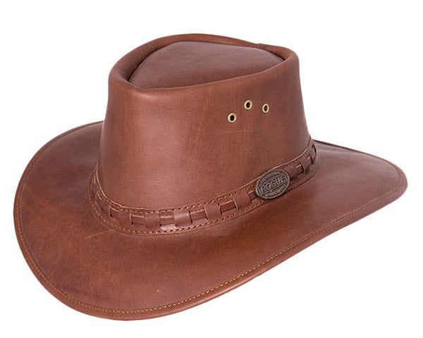 Rogue Hat Explorer Fullgrain Leather Oxblood Xl
