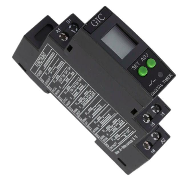 Digital Timer Relay Spdt Multi Function Din Mount Voddts - Livestainable.co.za