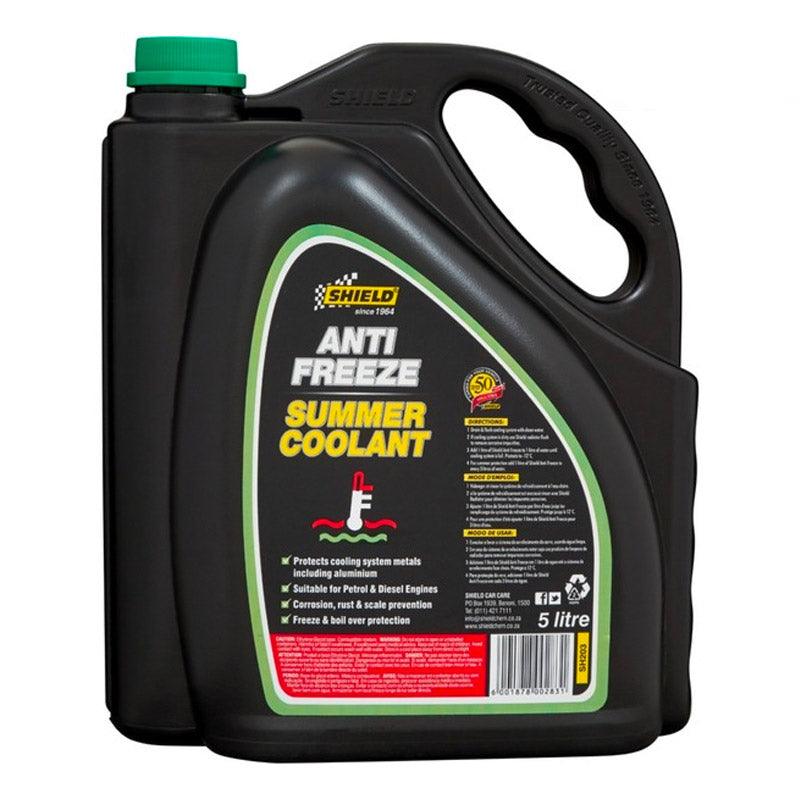 Shield Anti Freeze Summer Coolant 50% Yellow 5 L - Livestainable.co.za