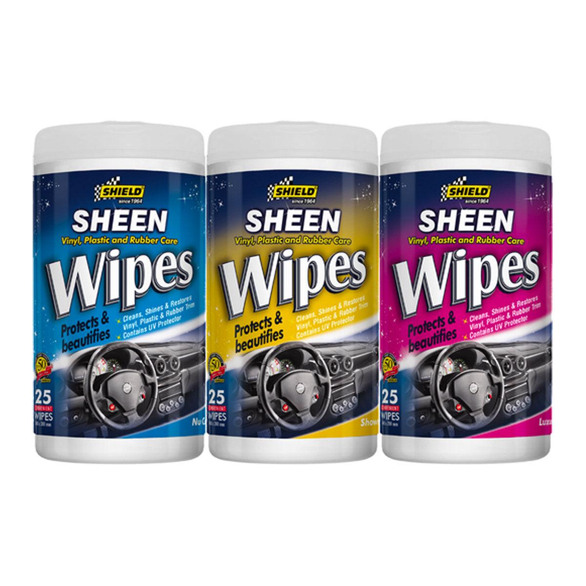 Shield Sheen Interior Wipes - Livestainable.co.za