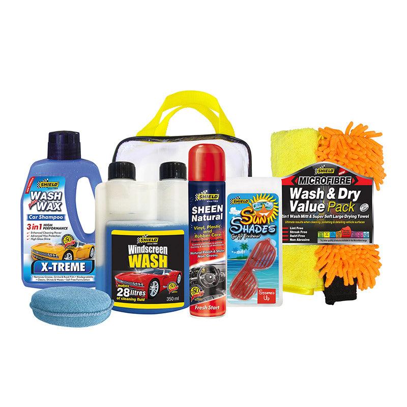 Shield Wash N Shine Kit 6 Piece - Livestainable.co.za