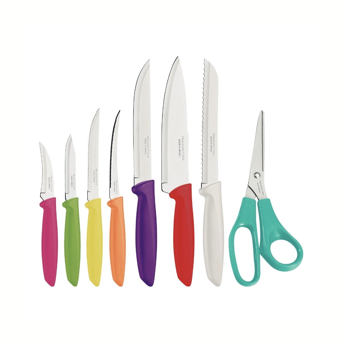 Tramontina Plenus Kitchen Utility Set 8 Pc Bp
