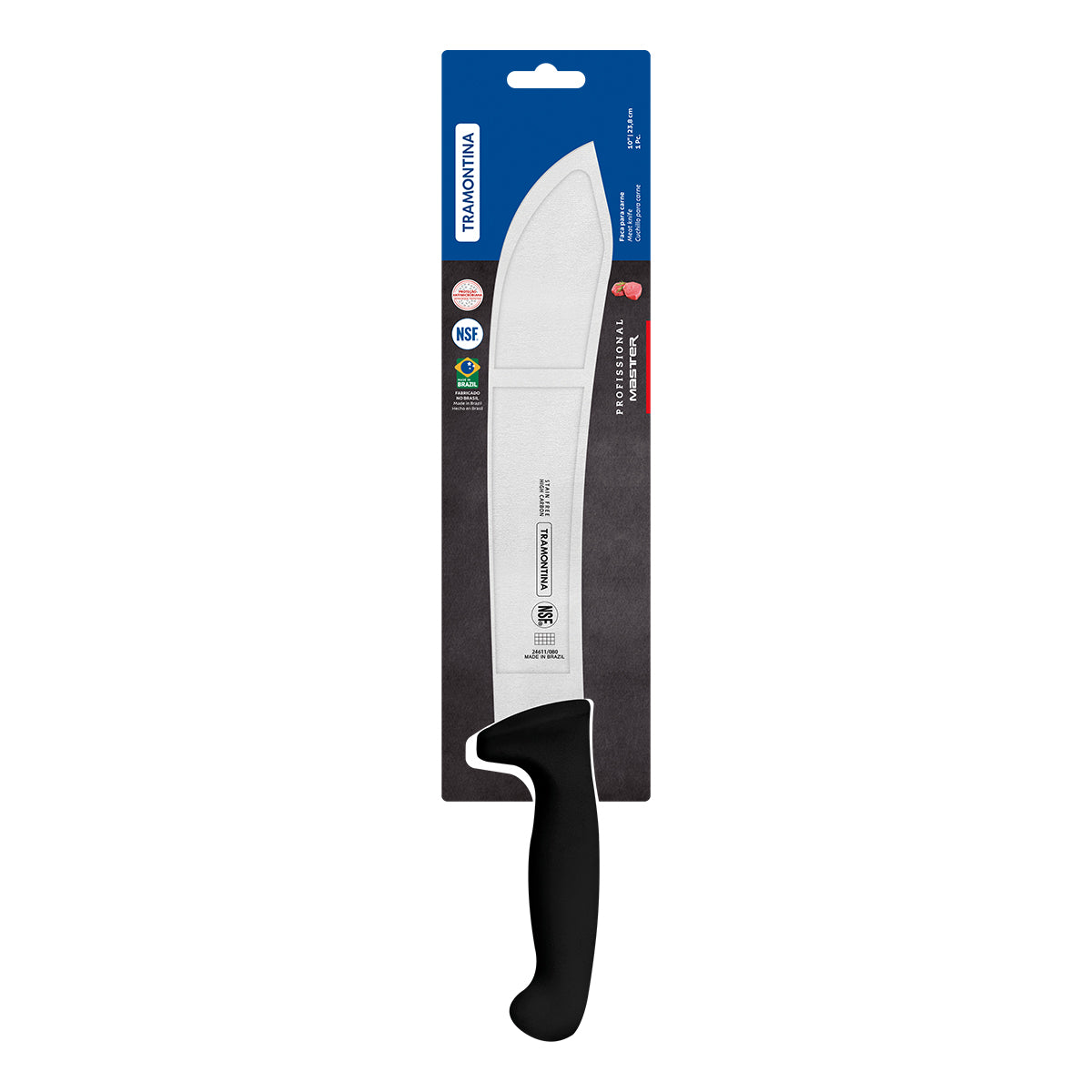 Tramontina Professional Butcher Knife 25 Cm Blk Bp