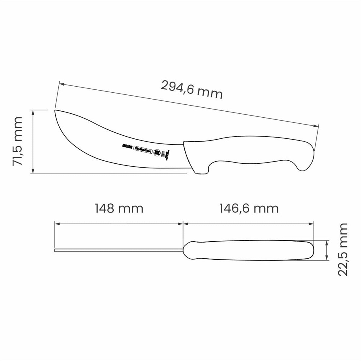 Tramontina Professional Skinning Knife 15 Cm Bp