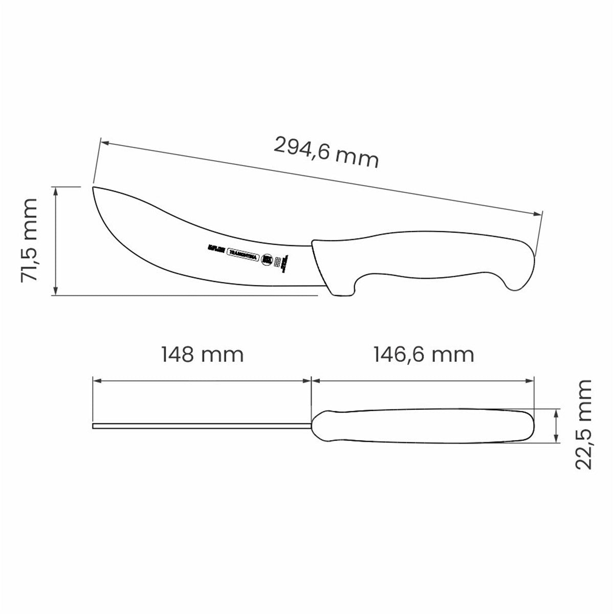 Tramontina Professional Skinn Bloodsh Knife 15 Cm
