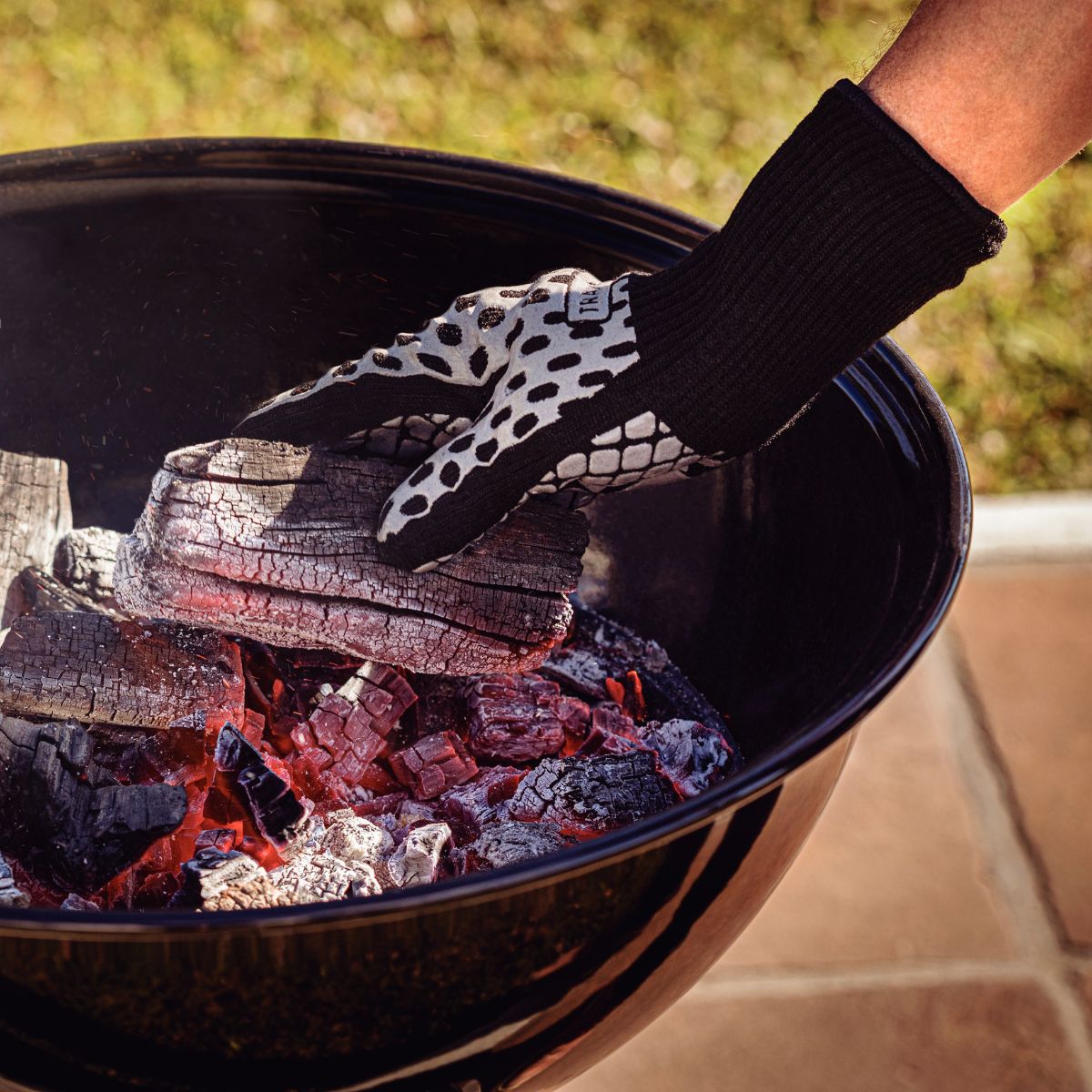 Tramontina 2 Pcs Braai Gloves Churrasco Black