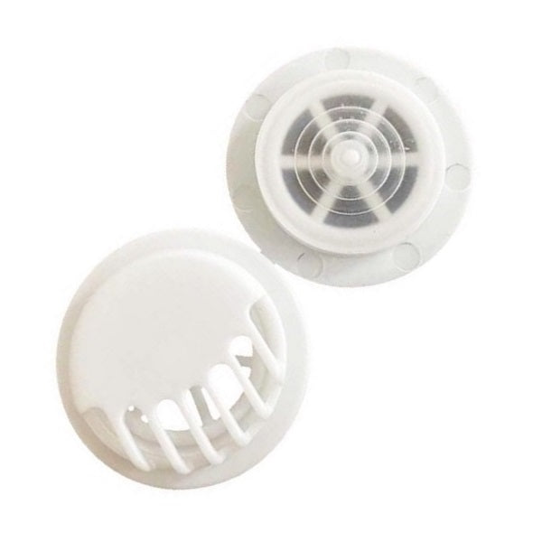 Round Respirator Valve For Mask White X V7