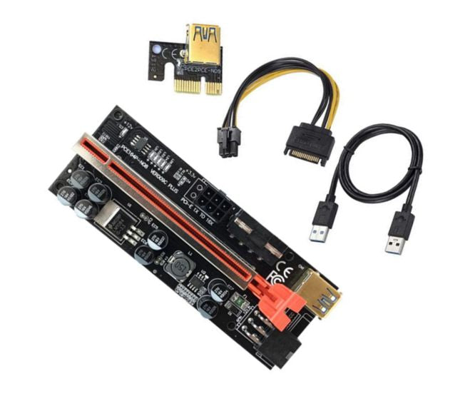 Pci E Extender / Riser Board 1 X 16 X Ver=9.0 Ver009 C Plus