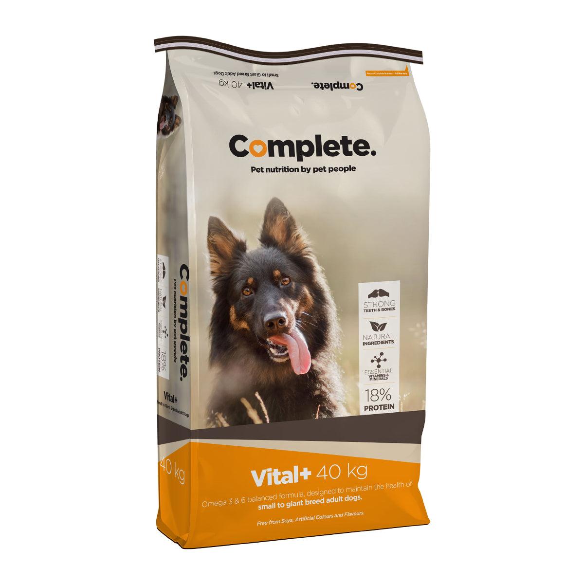 Complete Dog Food Vital 40 Kg - Livestainable.co.za