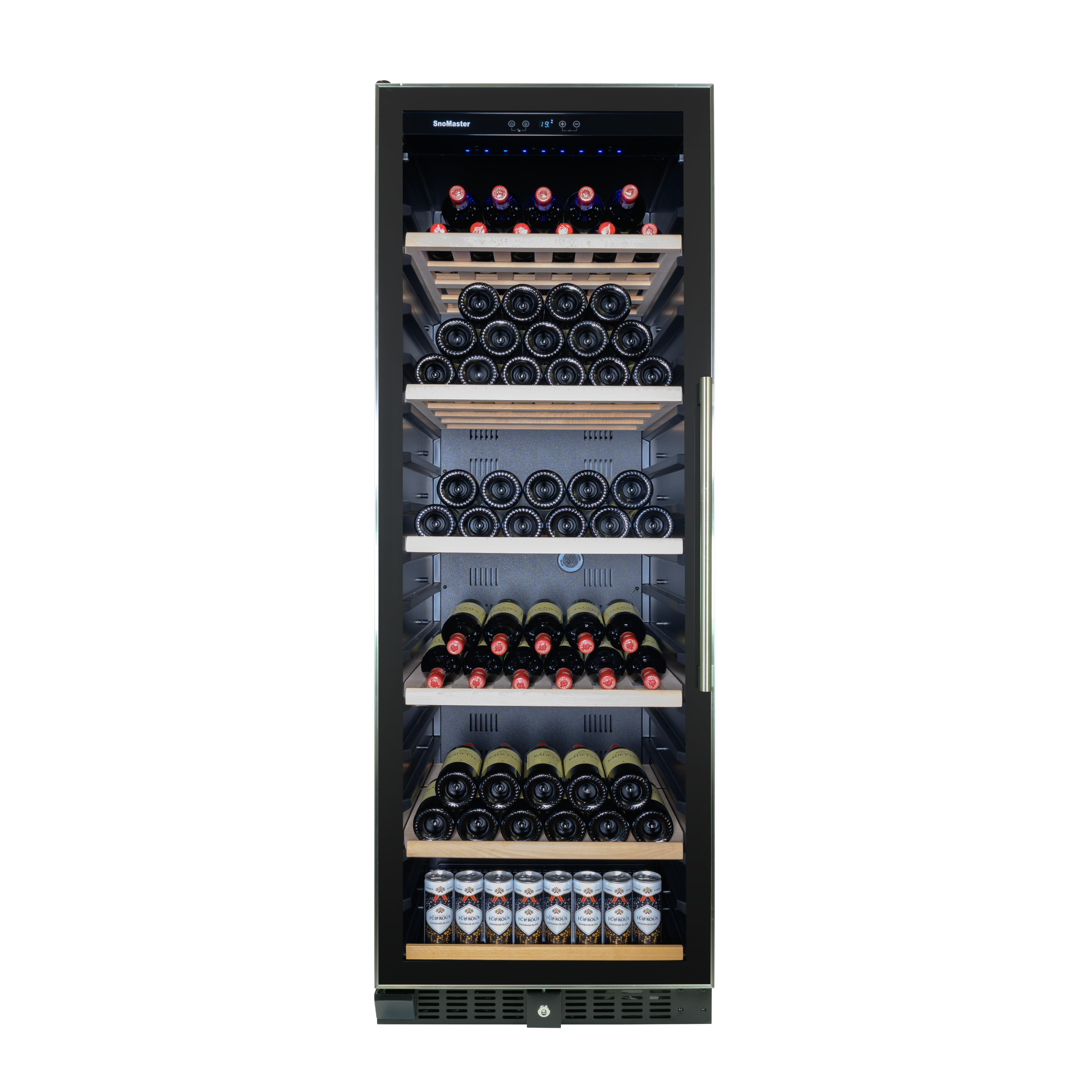 SnoMaster - 119 Bottle Single Zone Wine Cooler (VT-155WC)