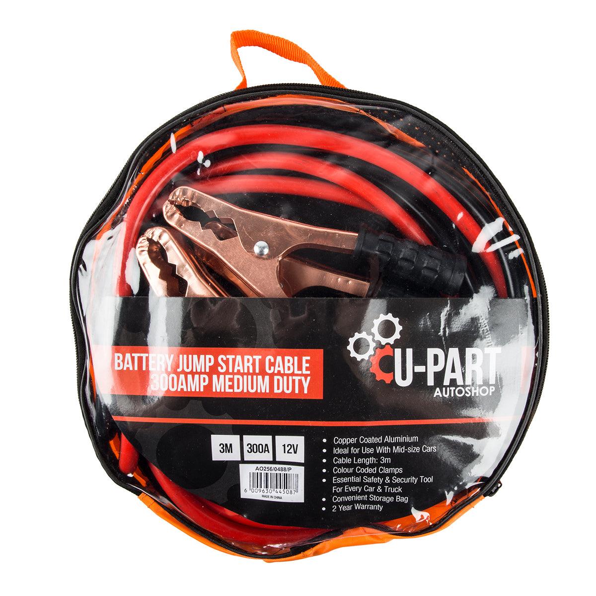 U Part Jumper Cable Med Duty 300 Amp - Livestainable.co.za