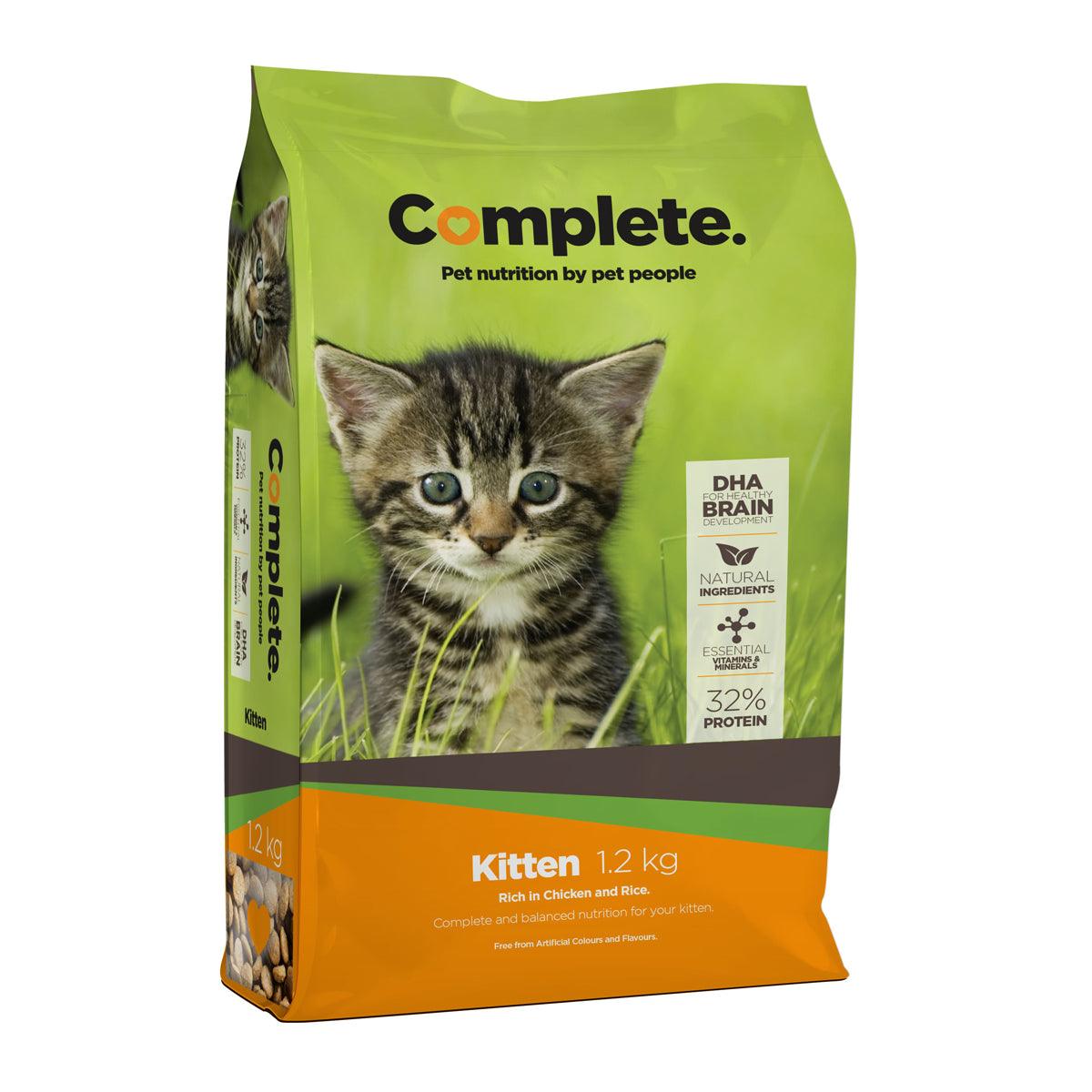 Complete Cat Food Kitten 1.2 Kg - Livestainable.co.za