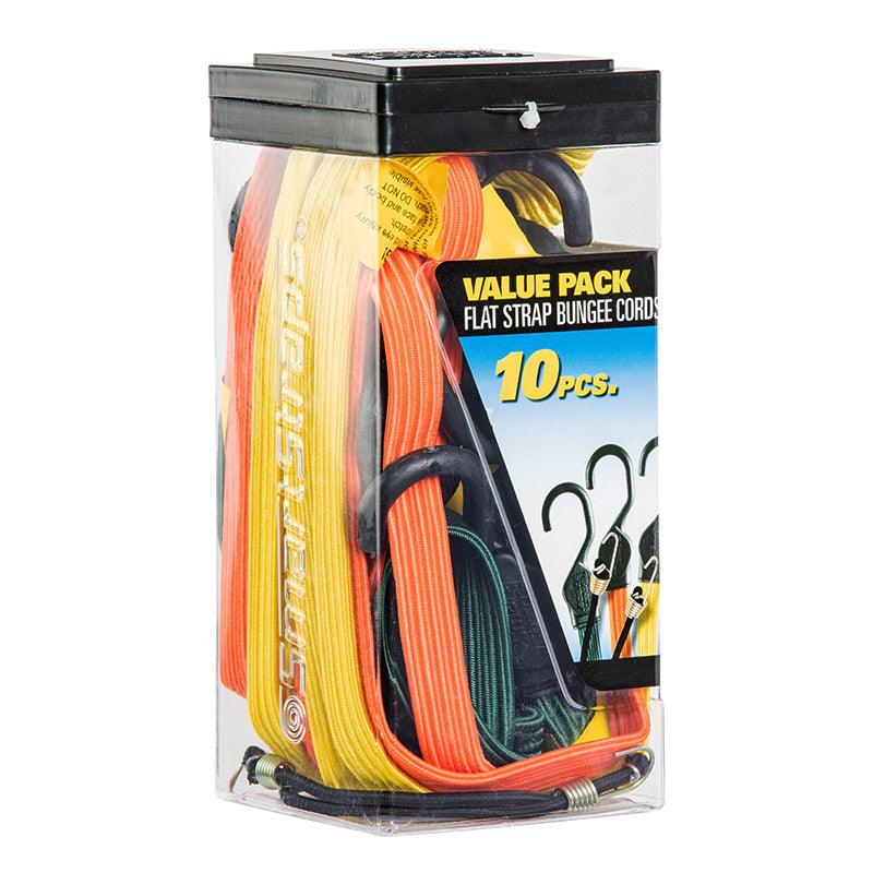 Bungee Straps Flat Assortment 10 Pc - Livestainable.co.za