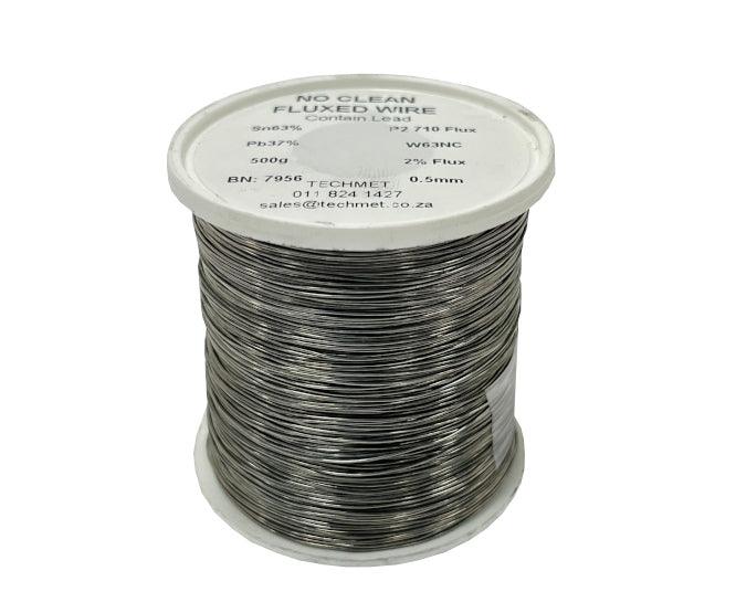 Solder Wire Leaded No Clean 0.5mm 500 G Rolls W63 Nc0505 500g - Livestainable.co.za