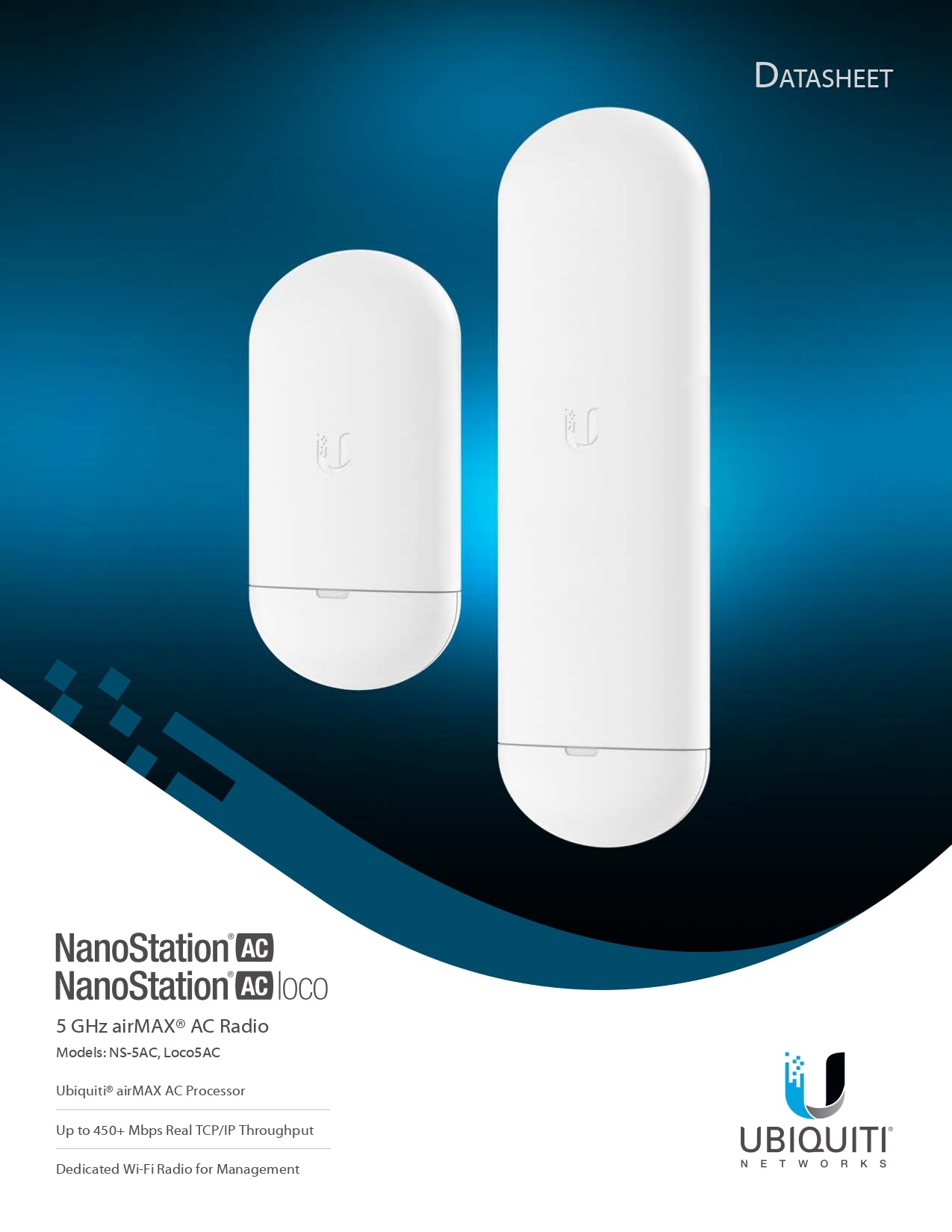 Airmax Nano Station Loco M, GHZ AC, INCL POE Injector