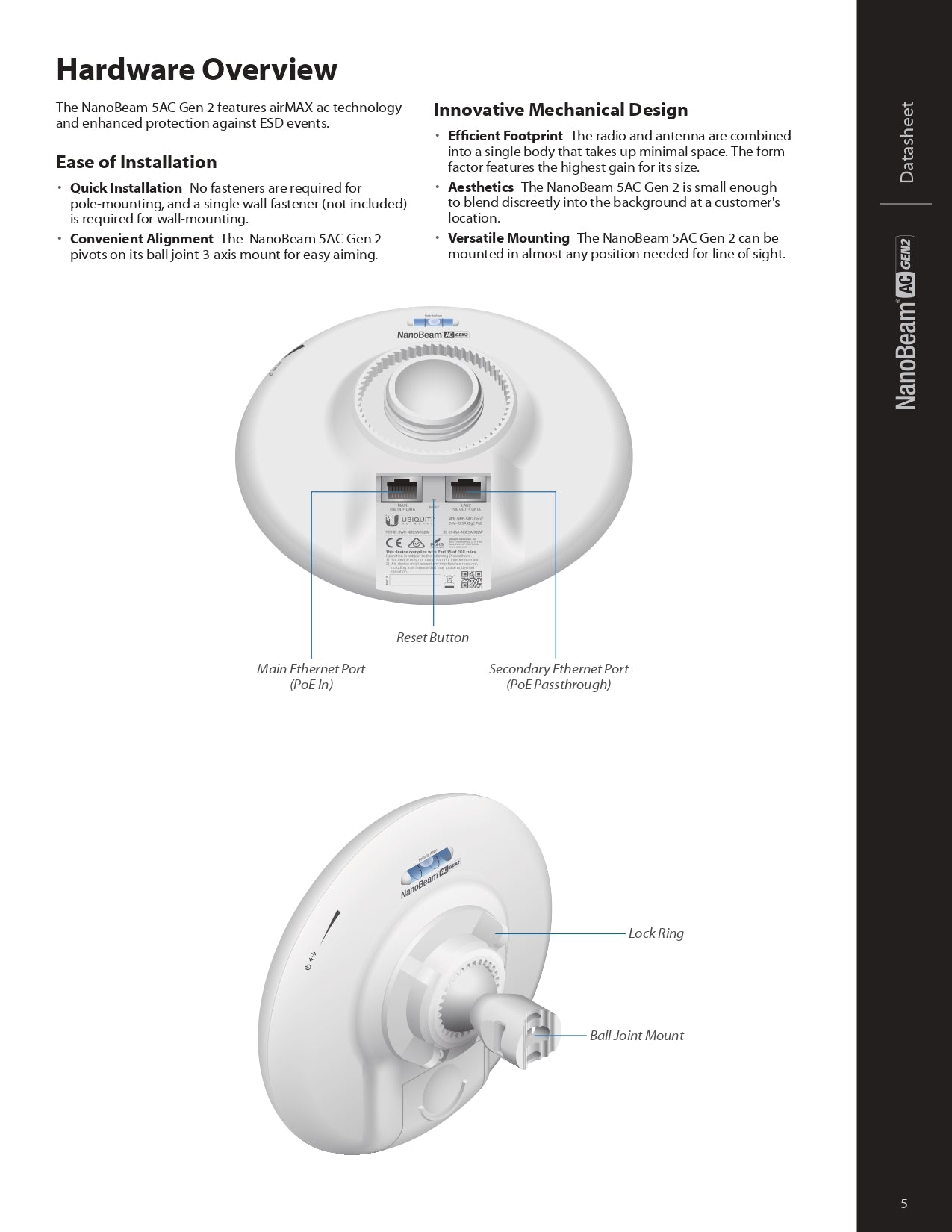 Airmax Nanobeam M5 19DBI AC GEN2
