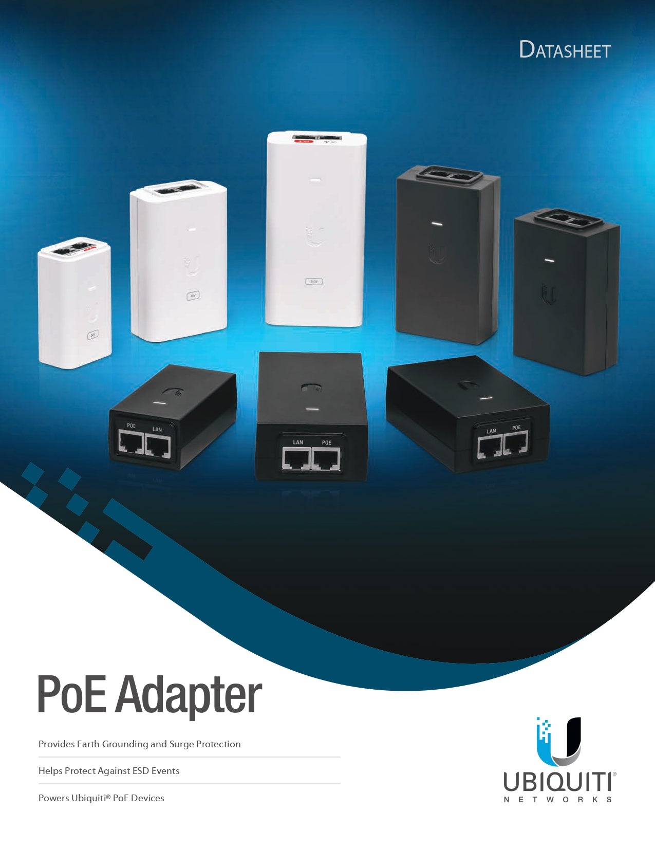 POE 24V 1A Injector With N Type Power Supply