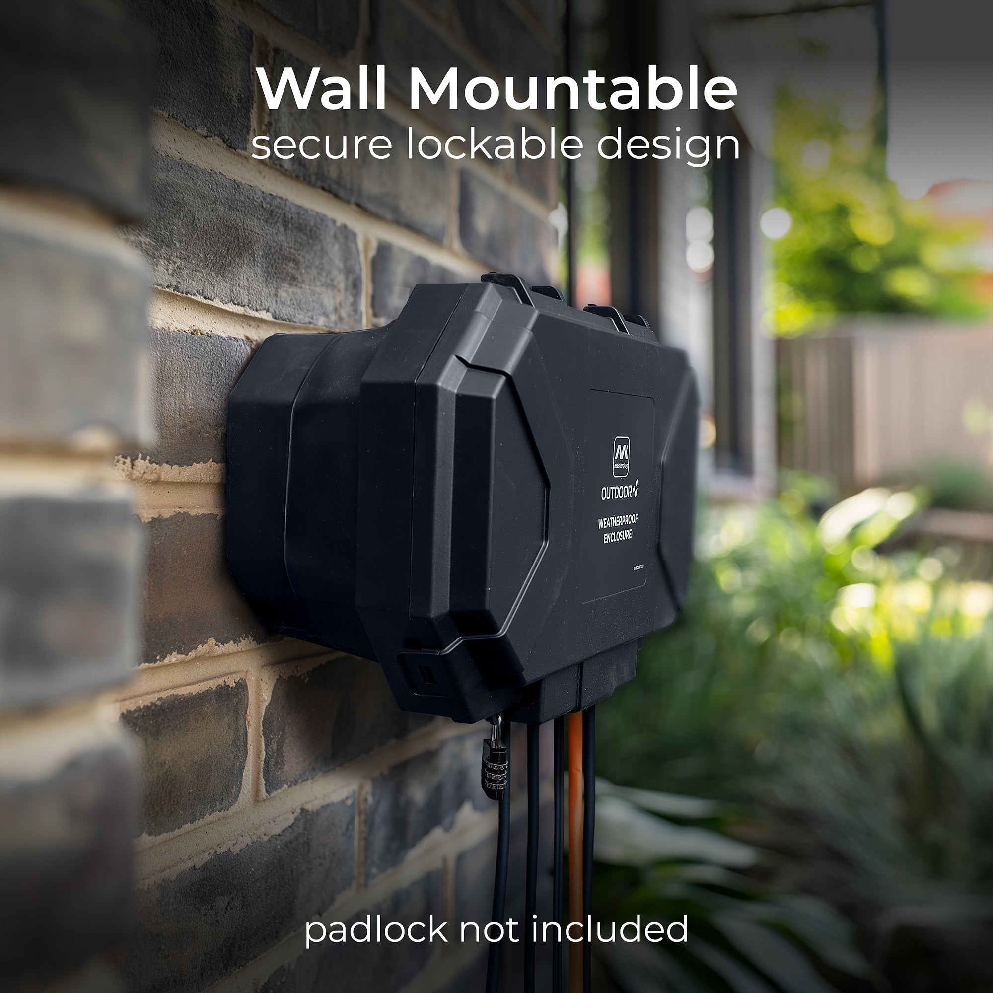 Alva Lifestyle Weatherproof Box, Collapsible Ip54, Black