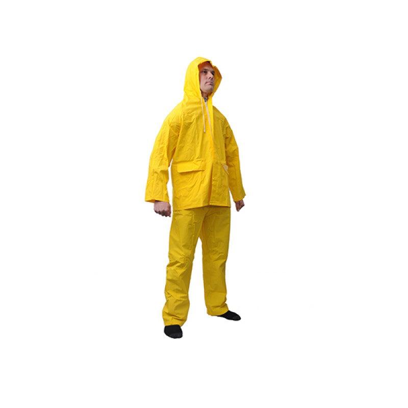 Skudo Elite Rainsuit Rubberised Yellow Small - Livestainable.co.za