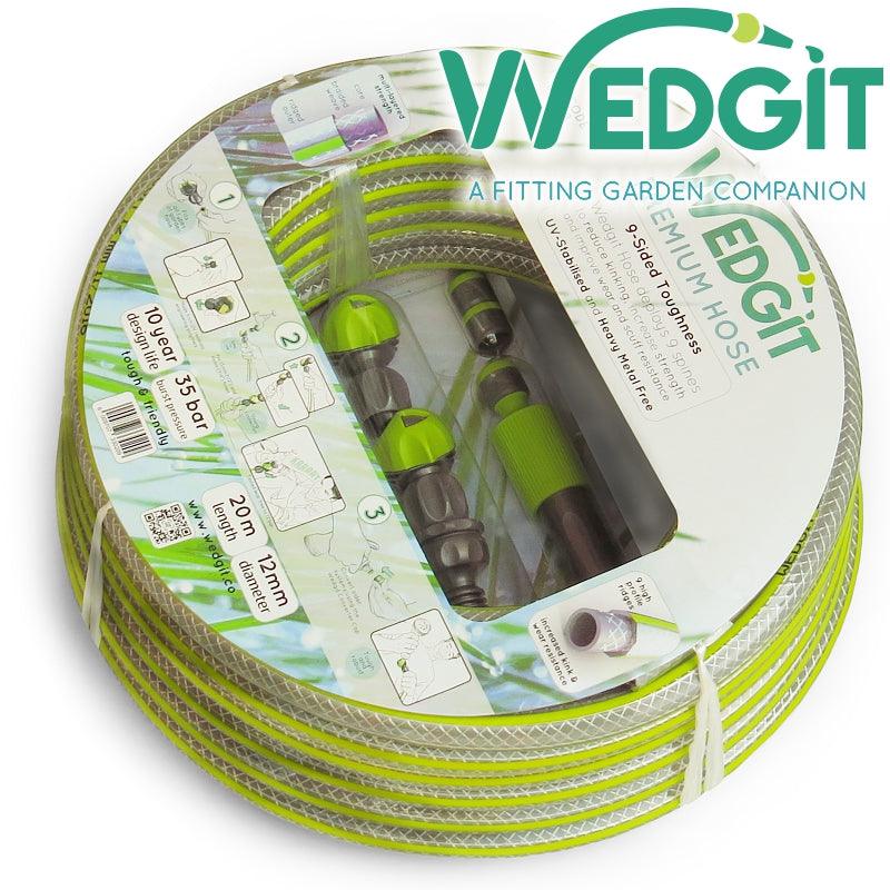 Wedgit Premium Hose 12 Mm 1/2' 20 M Incl. Starter Kit - Livestainable.co.za