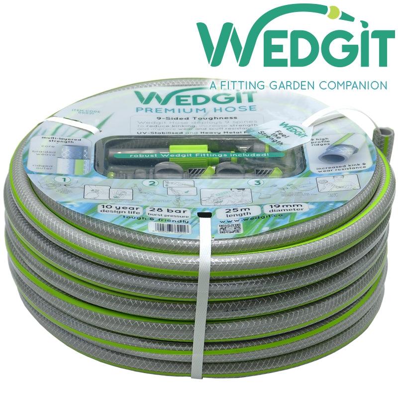 Wedgit Premium Hose 19 Mm 3/4' 25 M Incl. Starter Kit - Livestainable.co.za