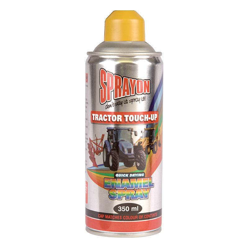 Sprayon Tractor Touch Up Cat Yellow 350 Ml - Livestainable.co.za