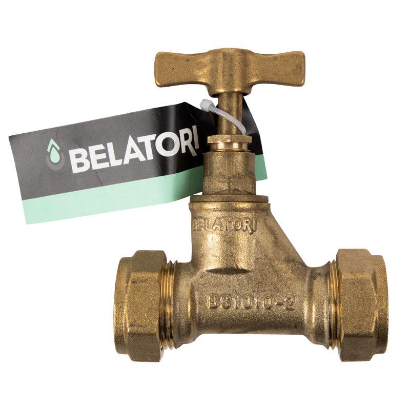 Tap Stop Brass Cxc Belatori 22 X22 Mm - Livestainable.co.za