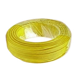 Wire M/S Csa=0.34 O=2.4 Yellow 610m Reel Ul1015 Str Awg22 Yl