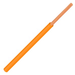 Wire M/S Csa=0.8 O=2.8 Orange 50m/Roll Ul1015 Str Awg18 Or